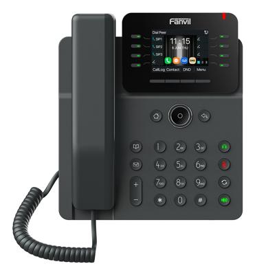 Fanvil V62G IP telefoon Zwart 12 regels LCD
