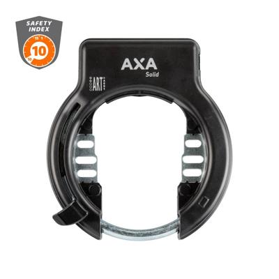 Axa solid frameslot - art 2, zwart, hoogwaardig, anti-boor, 10 beveiligingsniveau