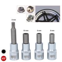 KS Tools 515.0795 OZ speciale aluminium velgdopsteekset voor meerdelige OZ-velgen, 4-delig - thumbnail