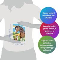 Ravensburger CreArt Paard en poesje - thumbnail