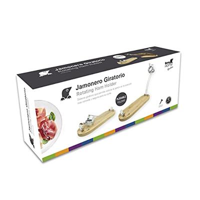 Opvouwbare Hamstandaard Bamboe (48 x 18,5 cm) Opvouwbare Hamstandaard Bamboe (48 x 18,5 cm)