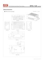 MEAN WELL RPS-120-48 Schakelnetvoedingsmodule 48 V/DC 2.5 A 120 W, 80 W - thumbnail