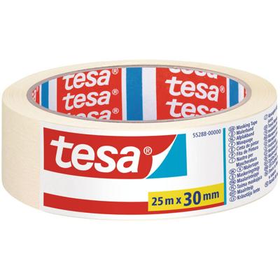 Afplaktape tesa® Economy 30mmx25m geel
