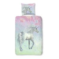 Good Morning Kinderdekbedovertrek "eenhoorn" - Multi - (140x200/220 cm) - Katoen - thumbnail