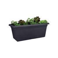 Elho green basics garden xxl plantenbak 80 cm living black - thumbnail