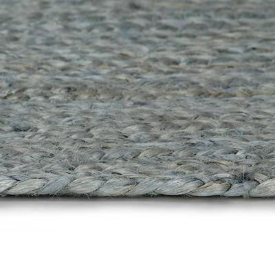 VidaXL Vloerkleed handgemaakt rond 120 cm jute olijfgroen VidaXL Vloerkleed handgemaakt rond 120 cm jute olijfgroen