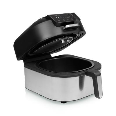 Princess 01.182092.01.001 Airfryer 5.6 l 1760 W Instelbare temperatuur, Timerfunctie, Grillfunctie, Heteluchtfunctie Zilver-zwart