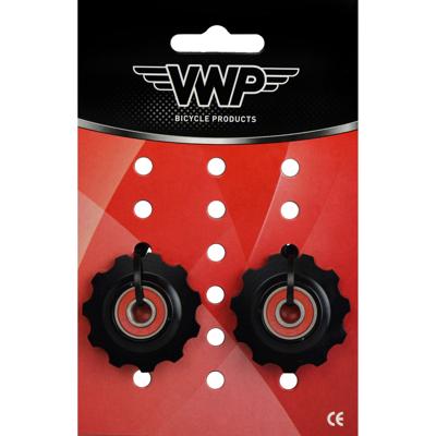 VWP set derailleurwieltjes 11t. pul-110 ceramic lagers