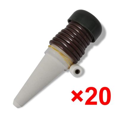 VidaXL Druppelbewateringsset automatisch 20 st tuinirrigatie