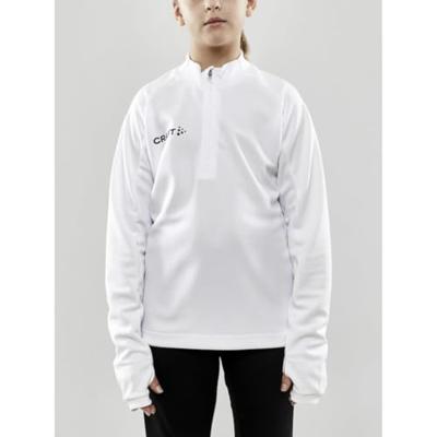 Craft 1910153 Evolve Half Zip Jr - White - 158/164 Craft 1910153 Evolve Half Zip Jr - White - 158/164