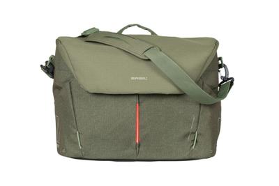 Basil b-safe commuter nordlicht - laptoptas - 17 liter - olijf groen