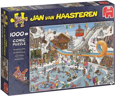 Jumbo Jan van haasteren legpuzzel - winterspelen, 1000st.