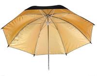 Bresser SM-01 Paraplu zwart/goud 110cm - thumbnail