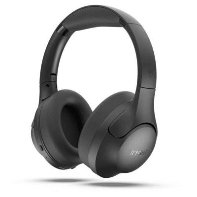 RYGHT – R484345 – TIHO ANC 2 – Actief/ANC draadloze hoofdtelefoon met ruisonderdrukking – helder en diep geluid – 50 uur batterijduur – geïntegreerde spraakassistent – opvouwbaar, verstelbaar en