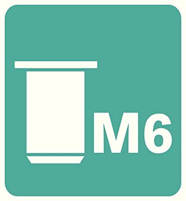 Rapid blindklinkmoer M6 (20st)