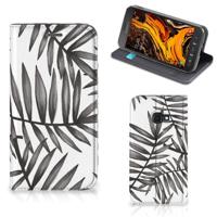 Samsung Galaxy Xcover 4s Smart Cover Leaves Grey - thumbnail