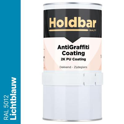Holdbar Anti Graffiti Coating Lichtblauw (RAL 5012) 1 Kg
