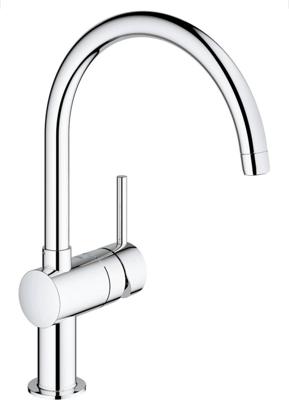 Grohe Minta keukenmengkraan met draaibare C-uitloop chroom