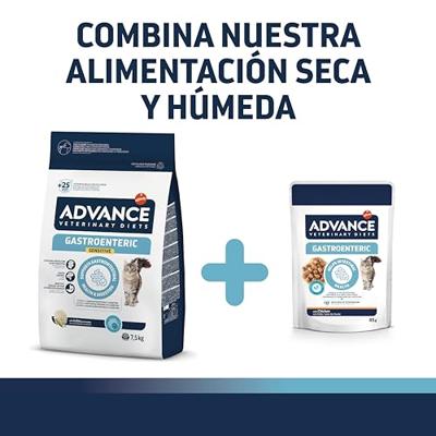 ADVANCE VETERINARY DIET CAT GASTROENTERIC SPIJSVERTERING SENSITIVE - thumbnail