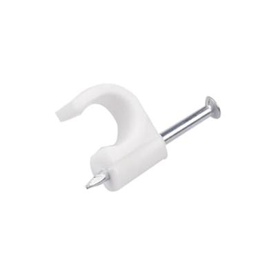 Mepac spijkerclip 5/6mm wit