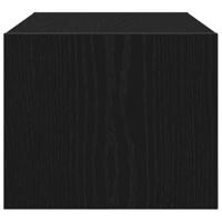 TV-meubel 60x31x25,5 cm spaanplaat zwart eikenkleurig - thumbnail