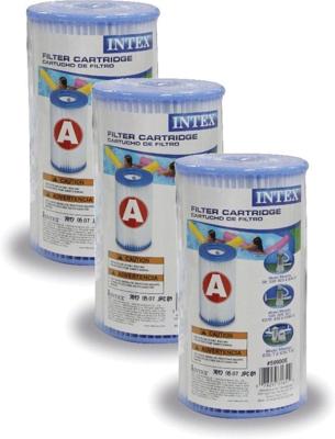 Intex 29003 Triple Filter Cartridge A 3 stuks Intex 29003 Triple Filter Cartridge A 3 stuks
