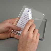 MAUL fotolijst acryl 11.5x9x2.4cm magnetisch verbonden op de hoeken - thumbnail