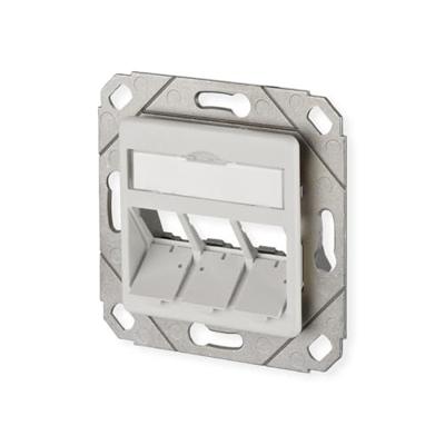 Metz Connect Modul Dose 3Port UPk unbest.RW Netwerkdoos Inbouw (in muur) Inzet met centraalstuk Zonder connectoren 3 poorten Zuiver wit (RAL 9010) Metz Connect Modul Dose 3Port UPk unbest.RW Netwerkdoos Inbouw (in muur) Inzet met centraalstuk Zonder connectoren 3 poorten Zuiver wit (RAL 9010)