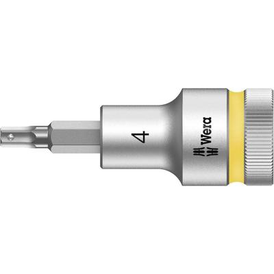 Wera 8740 C HF Zyklop Bit/dop-combinatie met Vasthoudfunctie met 1/2" Aandrijving , 4.0 x 60 mm - 1 stuk(s) - 05003820001