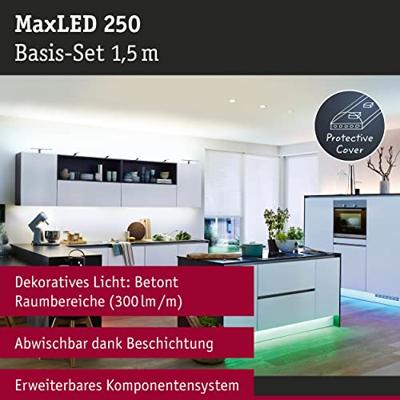 Paulmann 78865 LED-strip basisset Met connector (male) 230 V 1.5 m RGBW 1 set(s) Paulmann 78865 LED-strip basisset Met connector (male) 230 V 1.5 m RGBW 1 set(s)