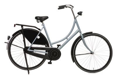 Avalon Omafiets Export 28 Inch 57 Cm Dames Terugtraprem Zwart/grijs