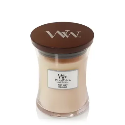 WoodWick medium candle white honey