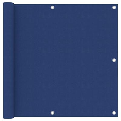 Balkonscherm 90x400 cm oxford stof blauw