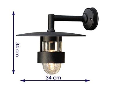 Wandlamp Freja neerwaarts