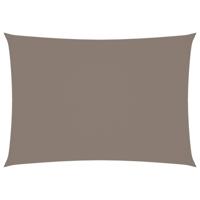 Zonnescherm rechthoekig 3,5x4,5 m oxford stof taupe - thumbnail