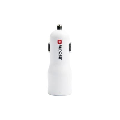 Skross Dual Car Charger 20W PD dual Car Charger 20 W PD Stroombelasting (max.): 3.00 A 12 V naar 5 V, 12/24 V, 24 V naar 5 V