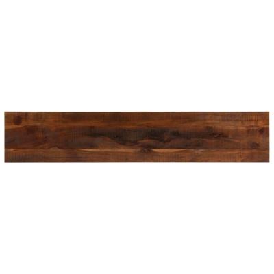 Tafelblad rechthoekig 180x40x2,5 cm massief gerecycled hout