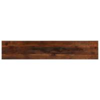 Tafelblad rechthoekig 180x40x2,5 cm massief gerecycled hout - thumbnail