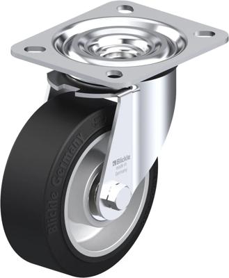 Blickle L-ALEV 100K Zwenkwiel Wieldiameter: 100 mm Draagvermogen (max.): 200 kg 1 stuk(s)