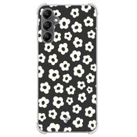 Samsung Galaxy A14 shockproof hoesje - Retro bloempjes - thumbnail