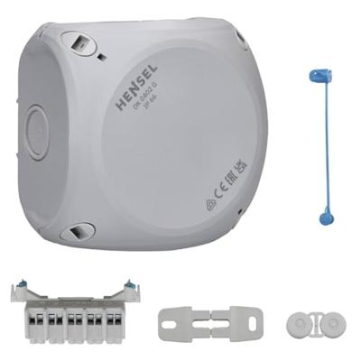 Hensel 62000003 Verdeeldoos Halogeenvrij, Verzegelbaar (l x b) 104 mm x 104 mm 1 stuk(s) Hensel 62000003 Verdeeldoos Halogeenvrij, Verzegelbaar (l x b) 104 mm x 104 mm 1 stuk(s)