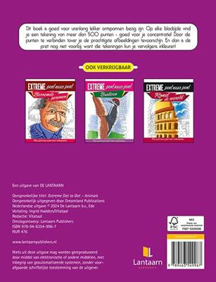 Kleurboek Extreme van Punt naar Punt - Dieren