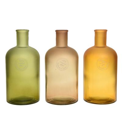 Vaas recycled glas d9h19,50 cm a3 II Decoris - Decoris