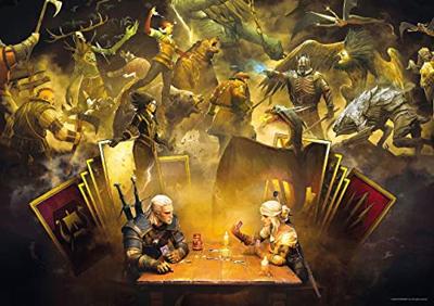 The Witcher Puzzle - Playing Gwent (1000 pieces) The Witcher Puzzle - Playing Gwent (1000 pieces)