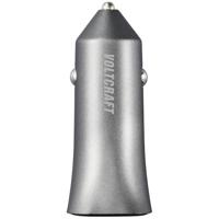 VOLTCRAFT CPS-40W/ 2 VC-RA401 USB-oplader 40 W 2x USB-C USB PD 3.0 Zilver-zwart Auto - thumbnail