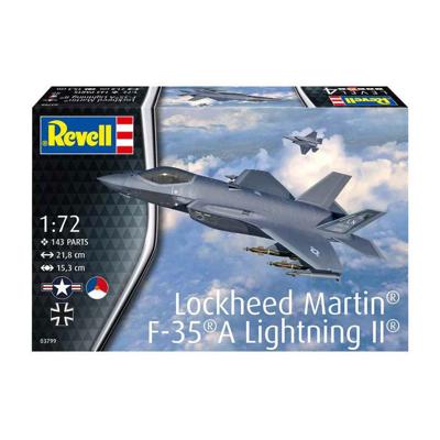 Revell modelbouwpakket - lockheed martin f35 a lightning ii 1:72 - 143dlg. Revell modelbouwpakket - lockheed martin f35 a lightning ii 1:72 - 143dlg.