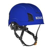 KASK Zenith X veiligheidshelm - met draaiknop en kinband clips - blauw - thumbnail