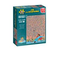 Jan Van Haasteren legpuzzel expert 05 where is the leak? 500st. - thumbnail