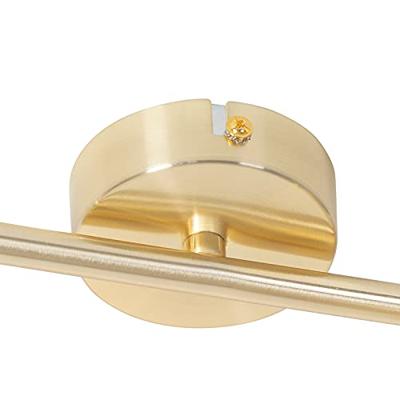 QAZQA Moderne plafondlamp messing 2-lichts verstelbaar - Jeana