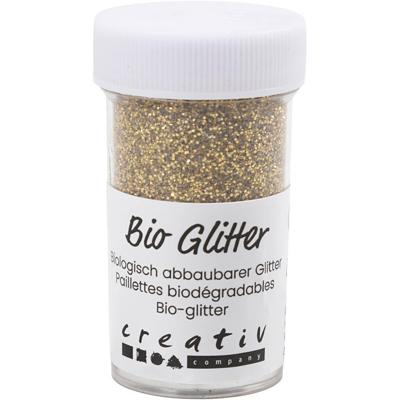 Creativ Company Bio sparkles, goud, 27 ml/ 1 doosje Creativ Company Bio sparkles, goud, 27 ml/ 1 doosje